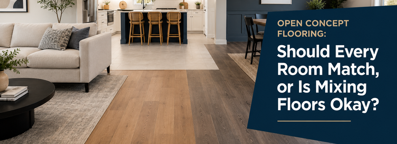 Open Concept Flooring: Should Every Room Match, or Is Mixing Floors Okay?