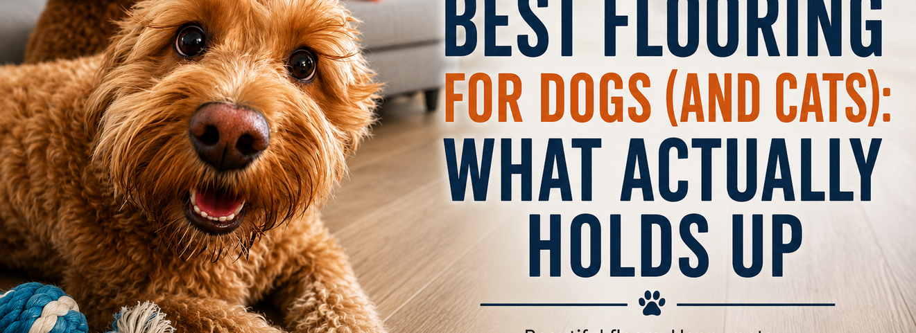 Best Flooring for Dogs (and Cats): What Actually Holds Up in a Busy Home