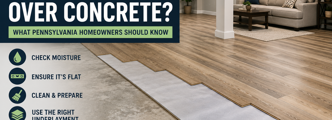 Can You Install Vinyl Flooring Over Concrete?