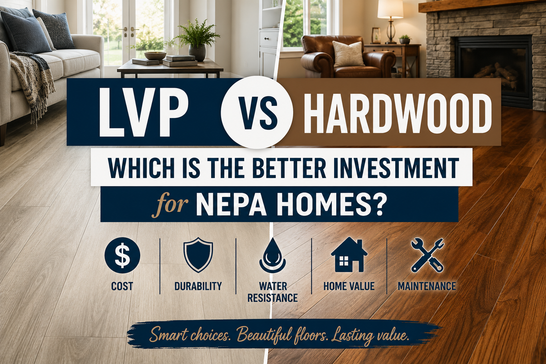 LVP vs Hardwood: Which Is the Better Investment for NEPA Homes?