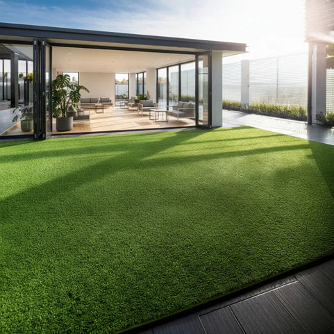 Build a Backyard Chip & Putt Practice Area with Giant Green Artificial Grass