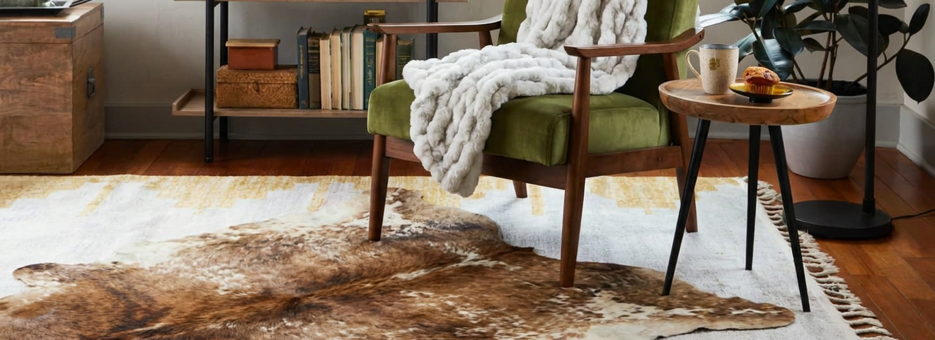 How to Layer Area Rugs (Without It Looking Like an Accident)