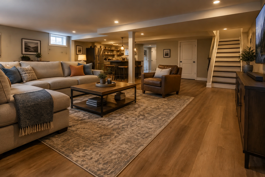 Best Basement Flooring for NEPA's Cold, Damp Concrete