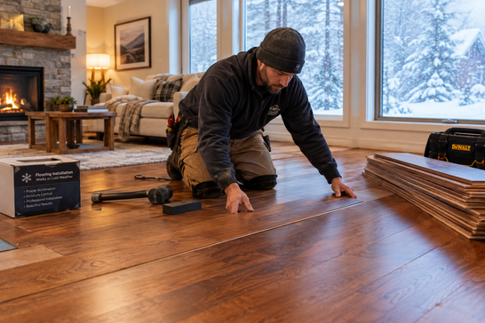 Can You Install Flooring in Winter? Cold-Weather Installation Myths, Busted