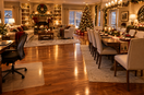 Hosting the Holidays on New Floors: Furniture, Spills, and Rolling Chairs