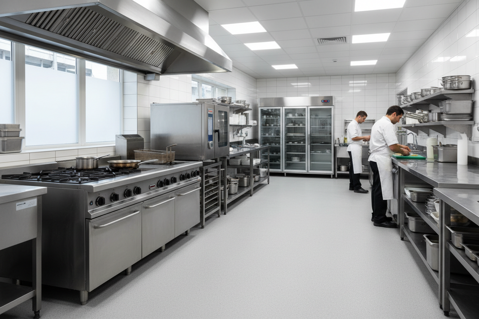 Flooring for Restaurants, Retail, and High-Traffic Commercial Spaces