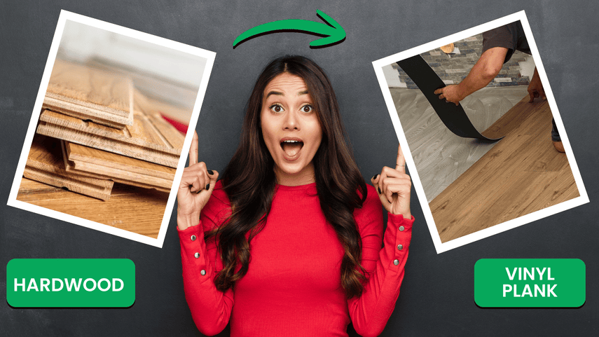 Hardwood vs. Vinyl Plank Flooring