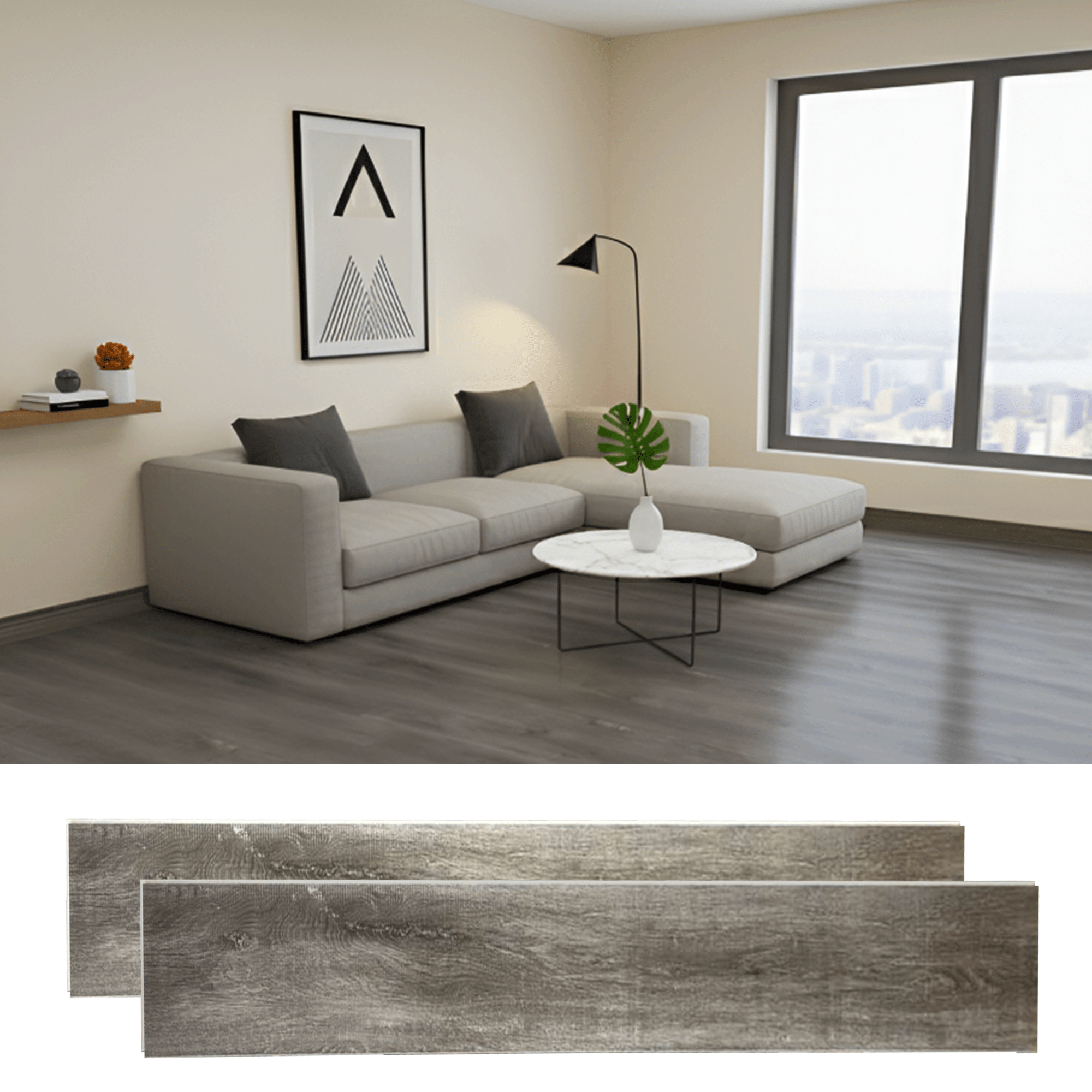 Anthracite #5000 Magnafloor LVP