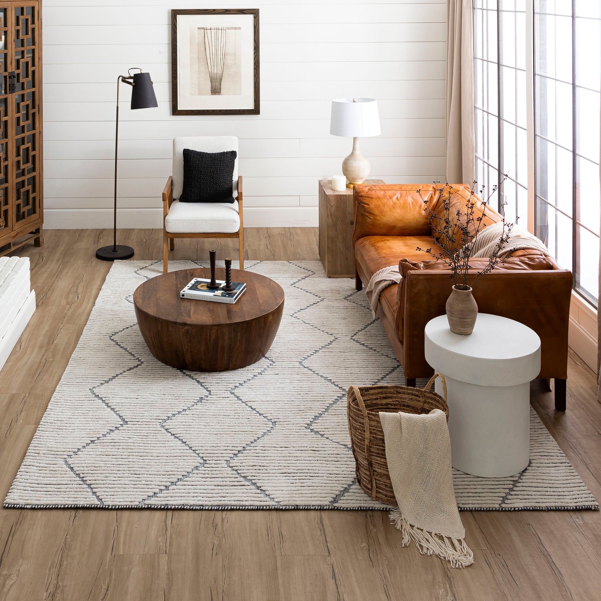 Sirocco Beni Black/White by Drew & Jonathan