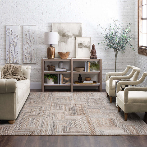 Forsyth Park Cloverdale Beige Steel