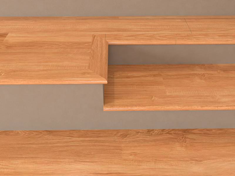 Mercer Oak #5300 Stair Nose