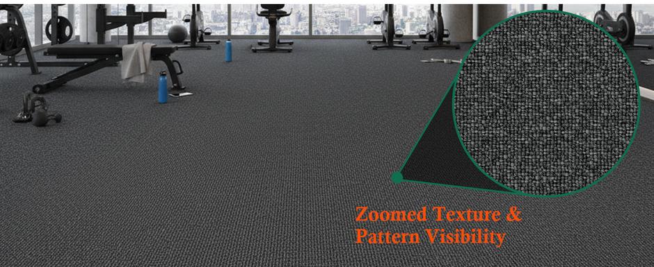 Valor Ultimus – Trenton Charcoal Carpet Tile #7010