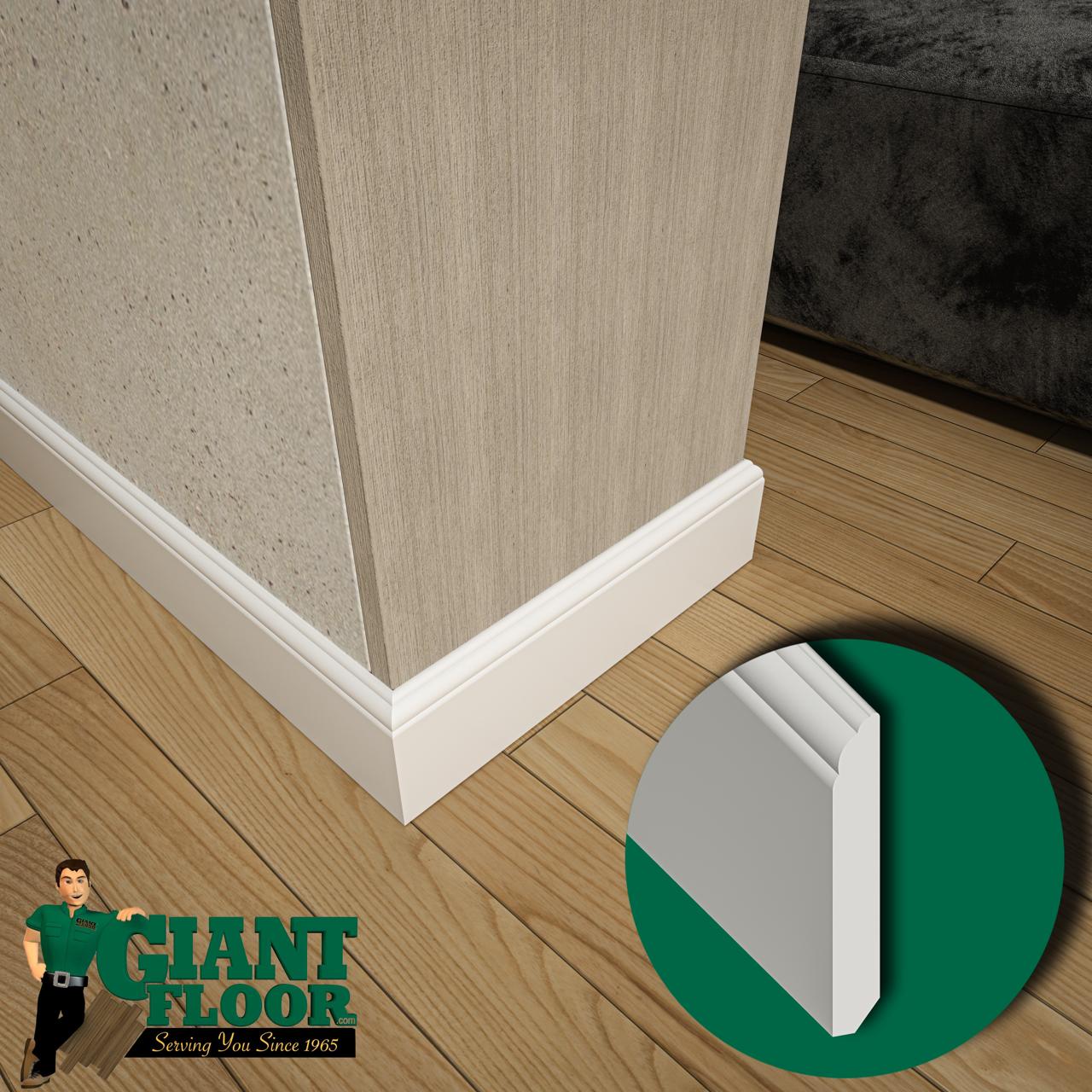 White Waterproof Wall Base